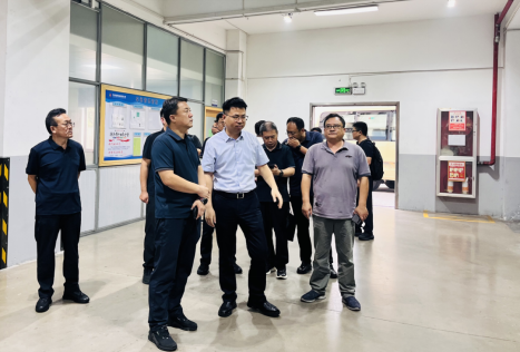 协会陪同山西运城市政府考察团参观考察勋辉电器